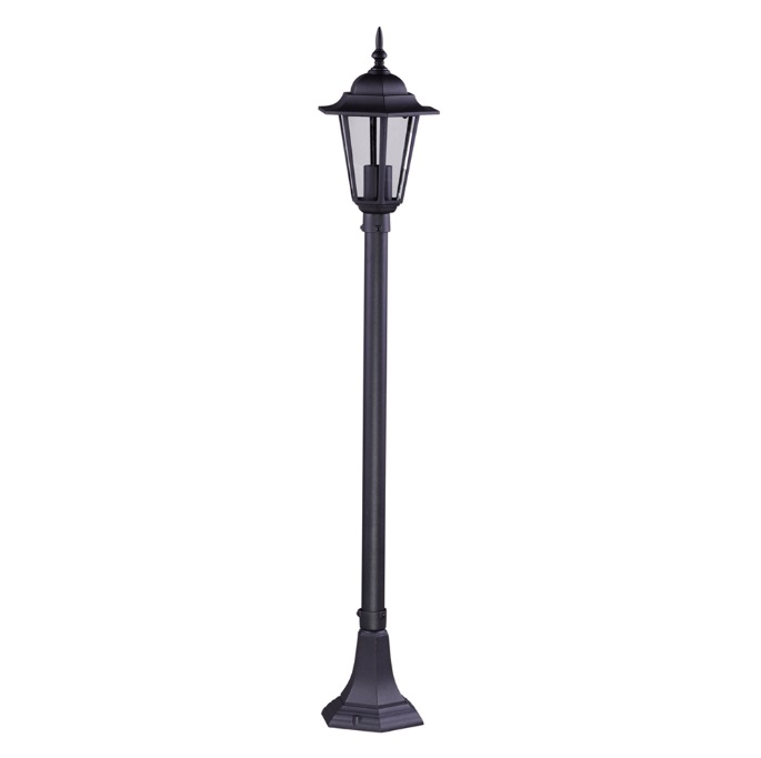 Lampa stojąca ogrodowa czarna Standard IP44 108cm - klasyczna