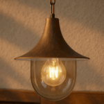 Lampa wisząca z łańcuchem na taras Boston IP44