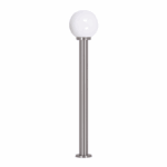 Srebrny słupek ogrodowy Ana IP44 - 100cm