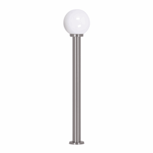 Srebrny słupek ogrodowy Ana IP44 - 100cm