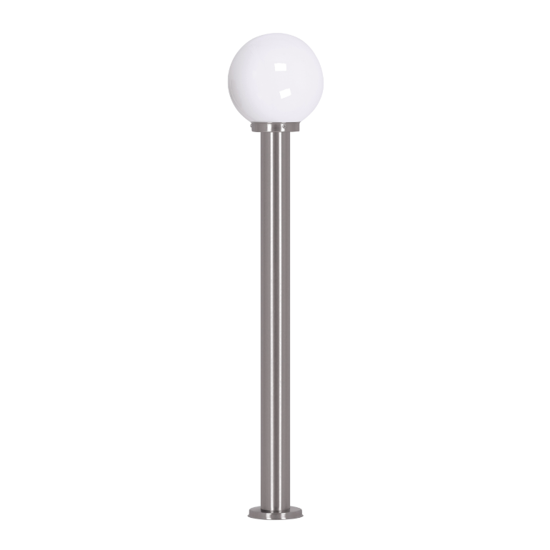 Srebrny słupek ogrodowy Ana IP44 - 100cm