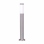 Srebrny słupek ogrodowy Anica IP44 - 65 cm