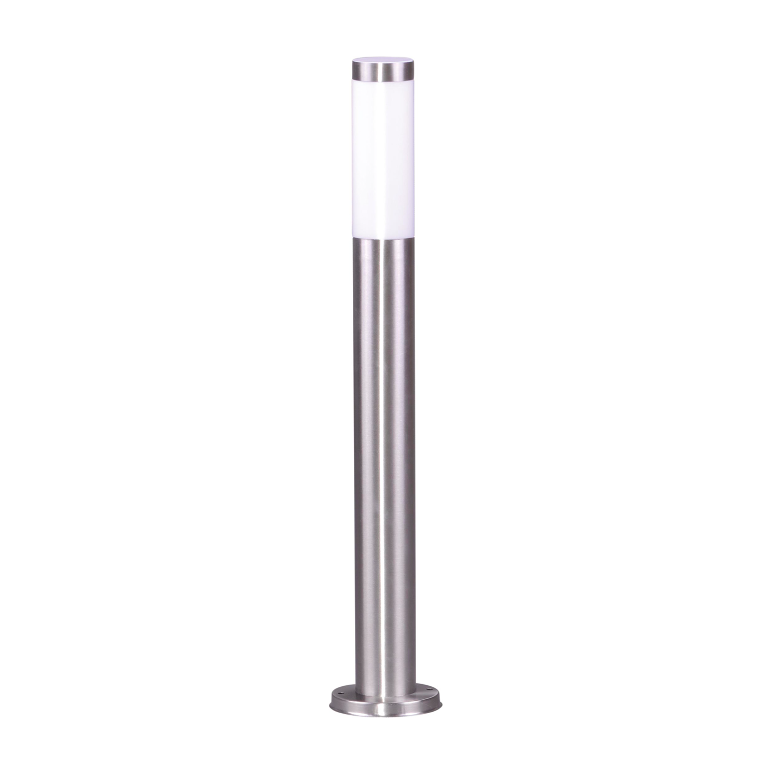 Srebrny słupek ogrodowy Anica IP44 - 65 cm