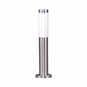 Srebrny słupek do ogrodu Anica IP44 - 45 cm