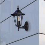 Zewnętrzny kinkiet w stylu klasycznym Standard IP44 - czarny