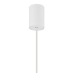 Biała lampa wisząca stożek Zenith XS - podsufitka