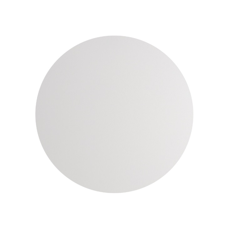 Biały kinkiet RING L 35cm - odbite światło
