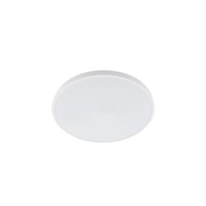 Biały plafon kuchenny Agnes Round PRO L 64cm - LED, 3000K, IP44