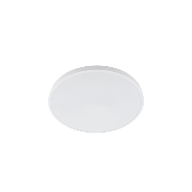 Biały plafon kuchenny Agnes Round PRO L - LED, 3000K, IP44