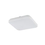 Biały plafon łazienkowy IP44 Agnes Square LED PRO S 33cm - 4000K