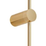 Cienki kinkiet rurka Sparo LED 100cm - błyszczący złoty