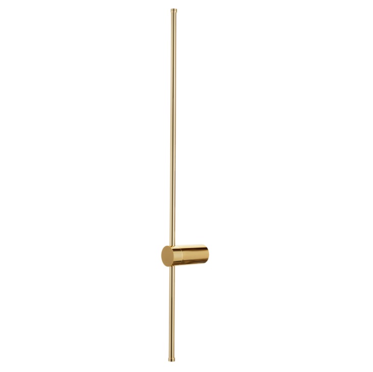 Cienki kinkiet ścienny Sparo LED 100cm - połysk