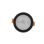 Czarne oczko do zabudowy UNO S 9,5cm GX53