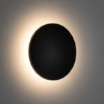 Czarny kinkiet na elewację Aria LED S 13,5cm - IP54
