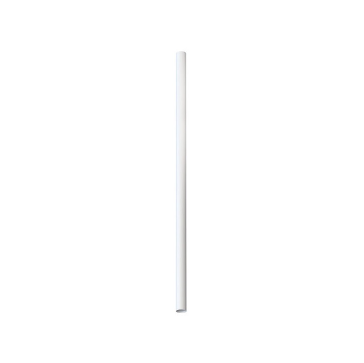 Długa cienka tuba sufitowa Fourty XL 90 cm - biała