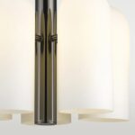 Elegancka czarna lampa wisząca Seoul