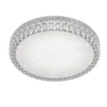 Elegancki plafon w stylu glamour Pegasus 60cm - LED 27W