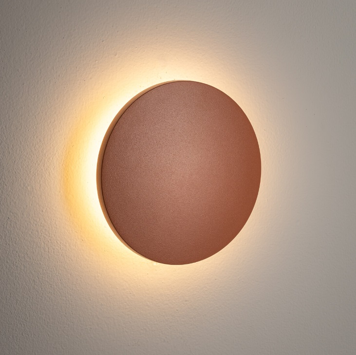 Kinkiet elewacyjny w kolorze cegły Aria LED S 13,5cm - IP54