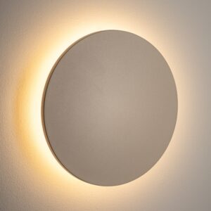 Kremowy zewnętrzny kinkiet Aria LED M 18cm - IP54