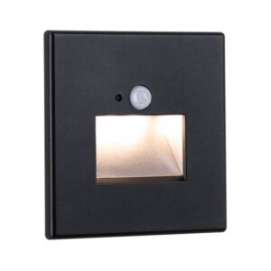 Lampa do oświetlenia schodów z czujnikiem ruchu EDGE - LED 1,2W - czarna