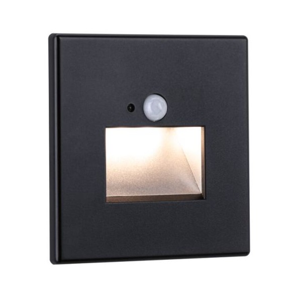 Lampa do oświetlenia schodów z czujnikiem ruchu EDGE - LED 1,2W - czarna