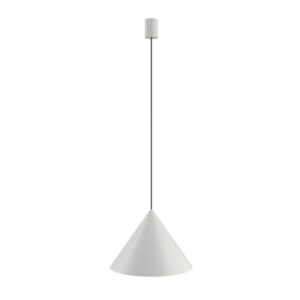 Lampa wisząca nowoczesna Zenith M - jasnoszara