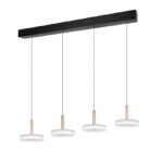 Nowoczesna lampa wisząca nad stół Celeste 4 LED