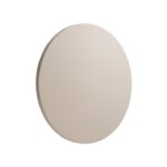 Okrągły kinkiet zewnętrzny Aria LED XL 30cm IP54 - beżowy