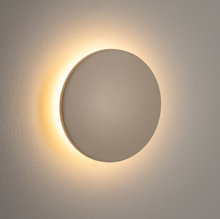 Piaskowy kinkiet na ścianę budynku Aria LED S 13,5cm - IP54