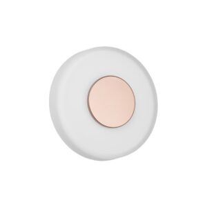 Płaski kinkiet Celeste 22 LED 10W - brązowe detale