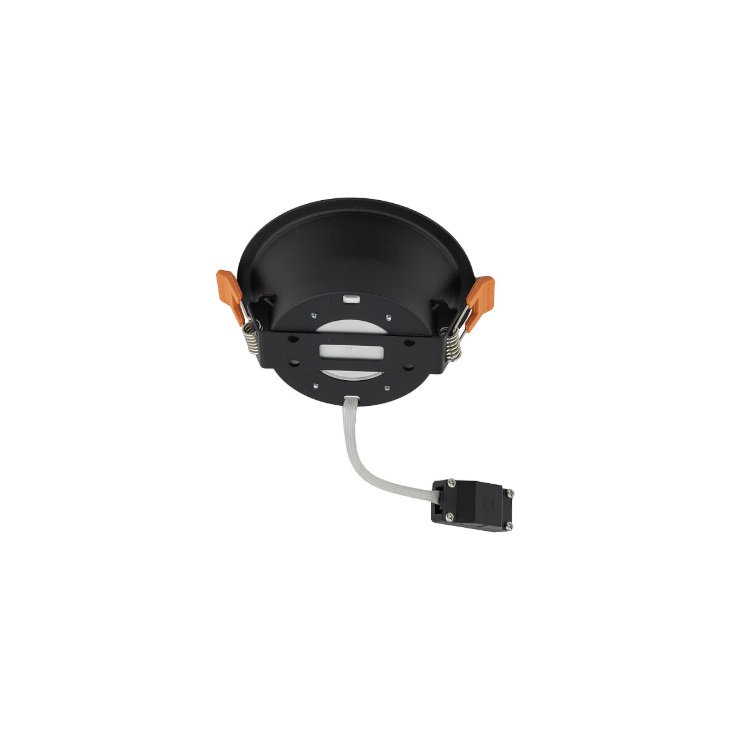 Podtynkowe oczko sufitowe UNO M 12cm GX53 - czarne