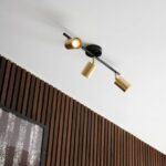 SALE! Lampa sufitowa Explore - złote reflektory