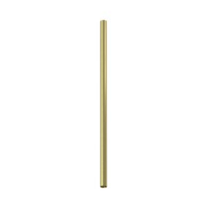 Smukła tuba sufitowa z mosiądzu Fourty XL 110cm - złota
