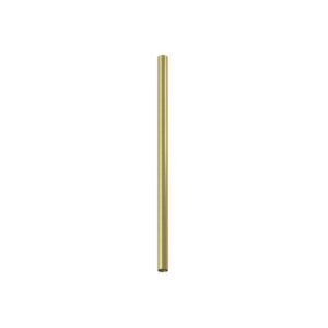 Złota lampa tuba Fourty L 90cm - lity mosiądz