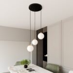 Elegancka lampa sufitowa wisząca Royal 3 - do salonu