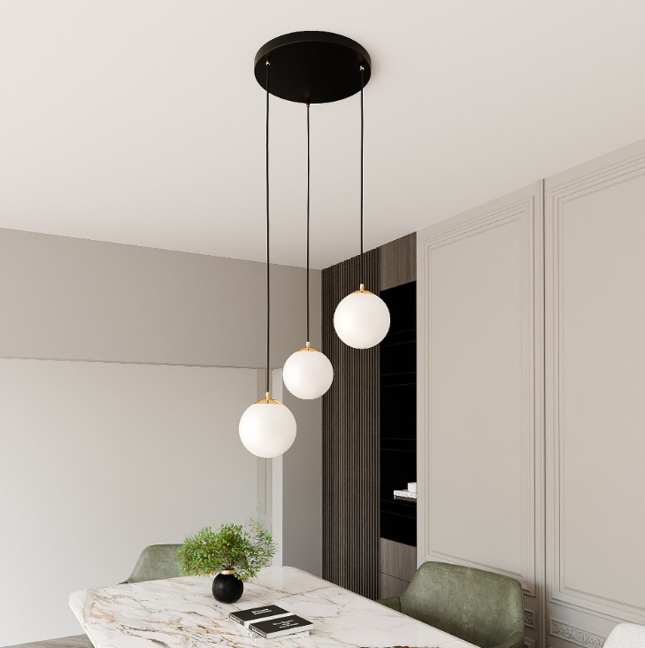 Elegancka lampa sufitowa wisząca Royal 3 - do salonu