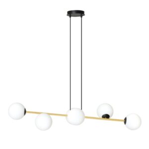 Elegancka lampa wisząca Gravity 6 - szklane kule