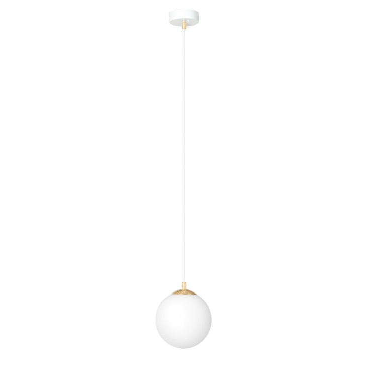 Elegancka minimalistyczna lampa wisząca Royal - złote akcenty