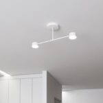 Lampa sufitowa na korytarz Halo 2 - biała