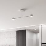 Lampa sufitowa na korytarz i schody Halo 2 - biała