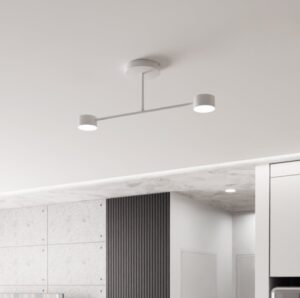 Lampa sufitowa na korytarz i schody Halo 2 - biała
