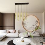 Lampa wisząca Selter 9 - nad stół w salonie