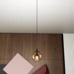 Miodowa lampa wisząca Cosmo