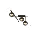 Nowoczesna lampa sufitowa Smart 3 - regulowana