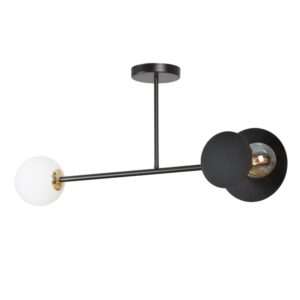 Podwójna lampa sufitowa Minerva 2 - design