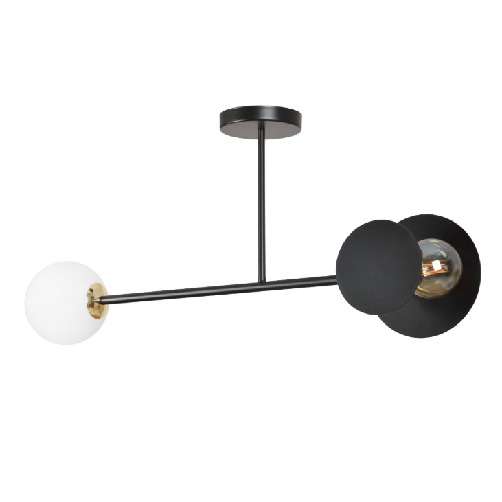 Podwójna lampa sufitowa Minerva 2 - design