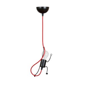 Zabawna lampa wisząca Bobi - do pokoju dziecięcego