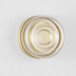 kinkiet z owalnym kloszem bursztynowym - tomo