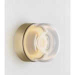 lampa cukierek z owalnym kloszem złotym - tomo