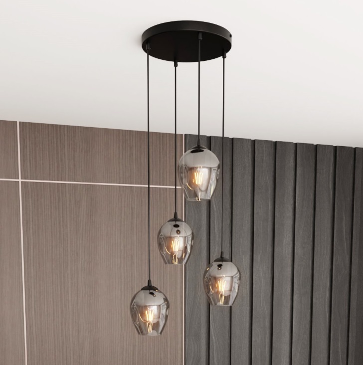 4-punktowa lampa wisząca nad stół Istar Premium 4